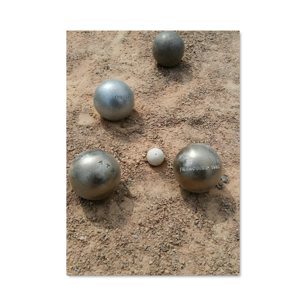 Poster Boules de Fer